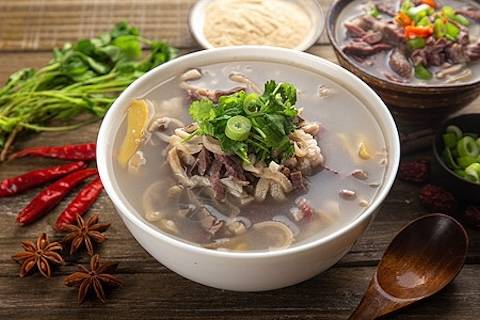 Lamb Ofals Soup 羊杂汤
